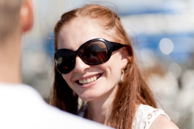 woman in sunglasses 