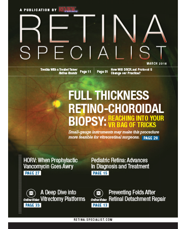 Retina Specialist March 2016 image