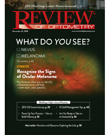Review of Optometry November 2015 image
