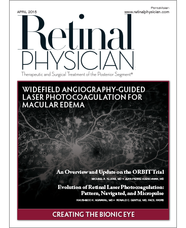 Retinal Physician April 2015 image