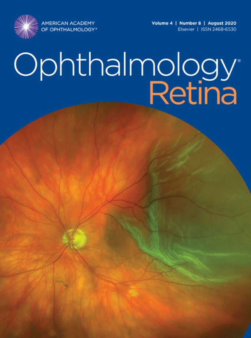 Ophthalmology Retina August 2020 image