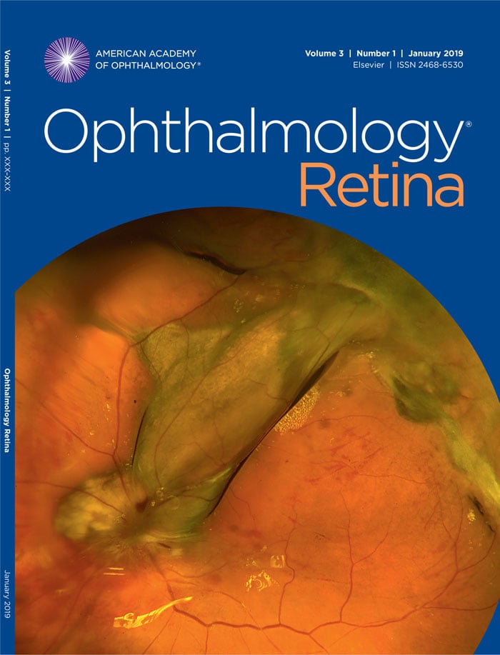 Ophthalmology Retina Volume 3, Issue 1, January 2019 image
