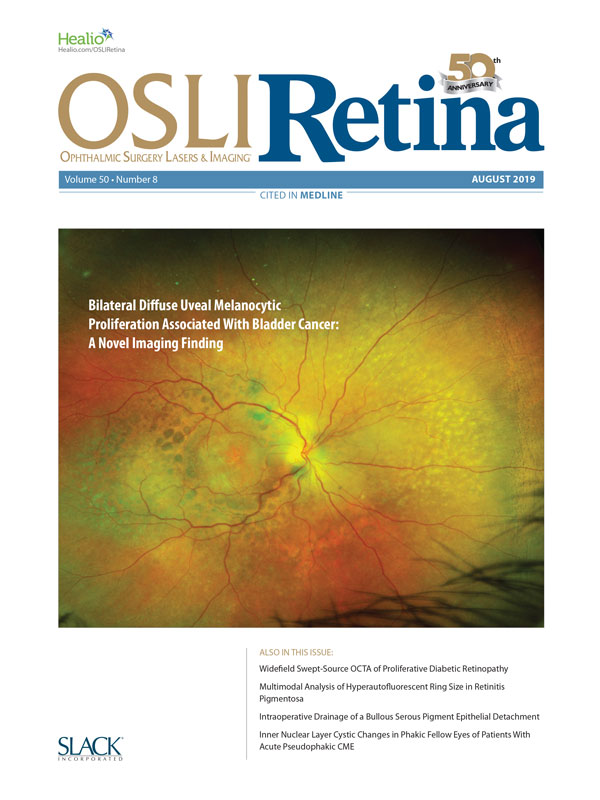 OSLI Retina Volume 50, Number 8 image