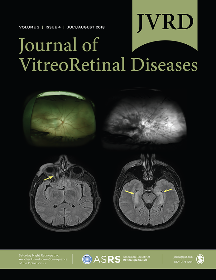 Journal of VitreoRetinal Diseases July/August 2018 image